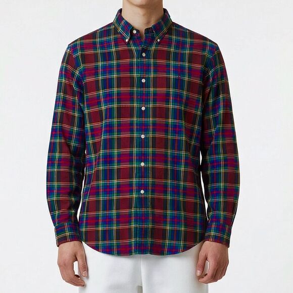 Ralph Lauren Other - Ralph Lauren Plaid Flannel Button Down Shirt Multicolor Tartan Classic Fit Large
